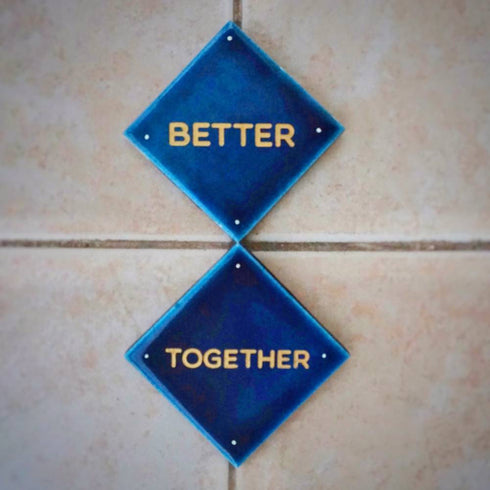 Large Fridge Magnet - Happy Words - Thoughtful Gift & Souvenir